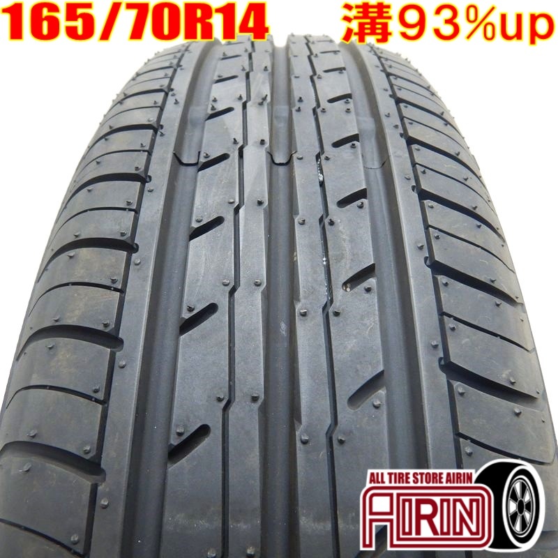 中古タイヤ 165/70r14 タイヤ YOKOHAMA BluEarth Es ES32 1本 単品 アクア スペイド パッソ ヴィッツ 中古 14インチ_画像1