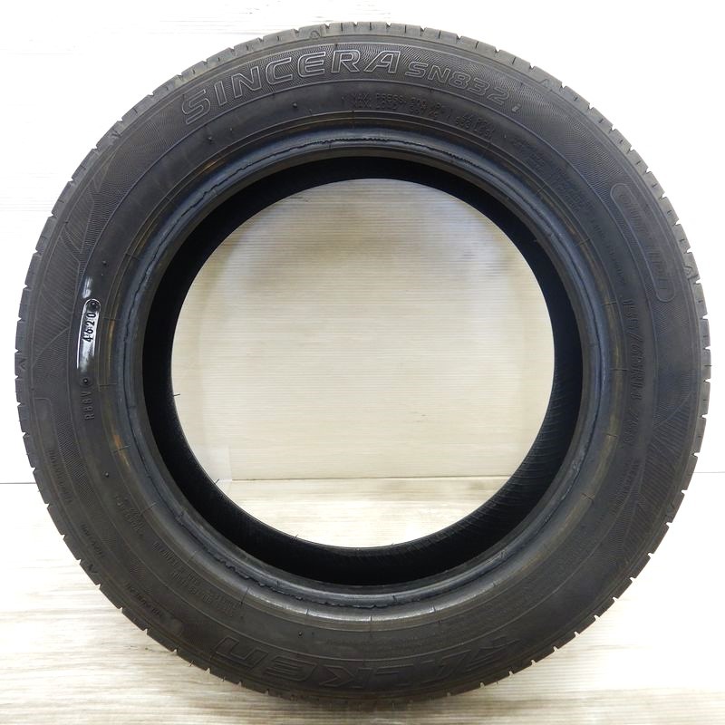 中古タイヤ 155/65r14 サマータイヤ FALKEN SINCERA SN 832i 2本セット エヌボックス デイズ シフォン スペーシア 中古 14インチ_画像2