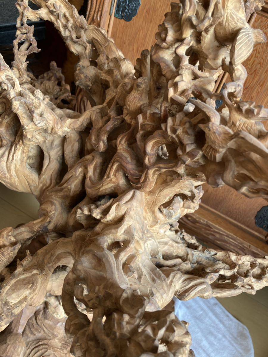 希少　インドネシア　木彫り　置物 オブジェ 骨董　芸術　芸術_画像10