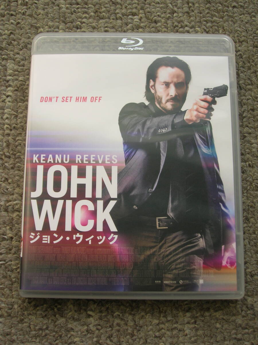 ☆国内正規盤ブルーレイディスク『ジョン・ウィック(JOHN WICK)』☆主演:キアヌ・リーブス、ウィレム・デフォー他☆セル版☆送料185円～☆_画像1