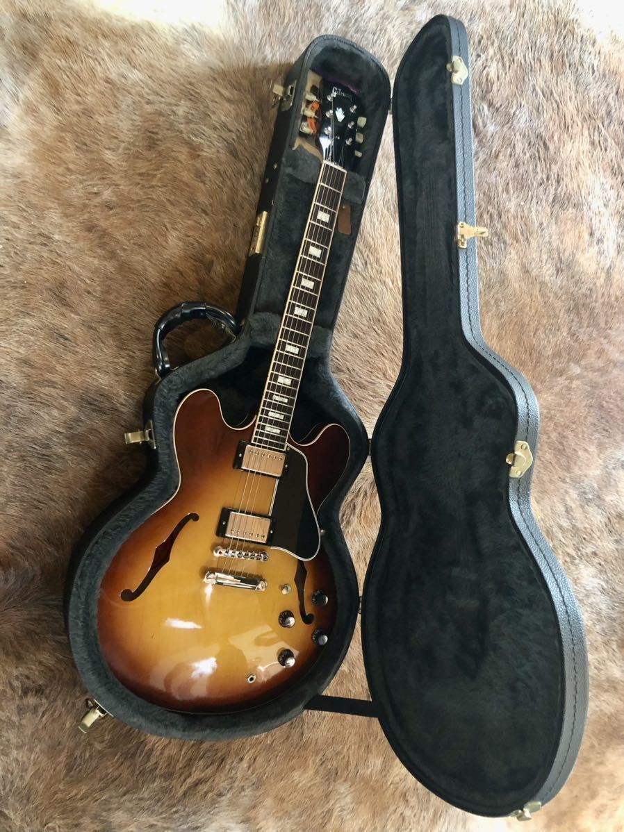 Gibson E S335Y-TE 山野楽器　 Memphis 美品_画像1