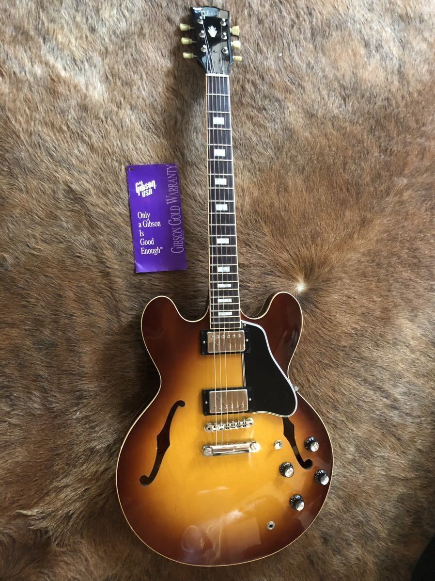 Gibson E S335Y-TE 山野楽器　 Memphis 美品_画像2