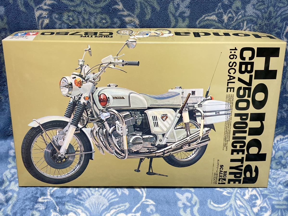  prompt decision Tamiya 1/6 Honda Honda Dream CB750FOURpo wrist support p not yet assembly TAMIYA big scale rare out of print 