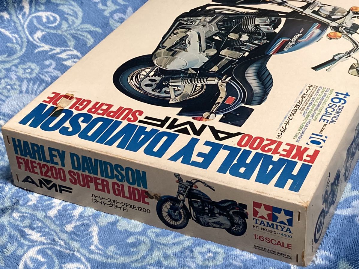  prompt decision Tamiya 1/6 Harley Davidson sport FXE1200 super g ride not yet assembly small deer that time thing TAMIYA big scale rare out of print 