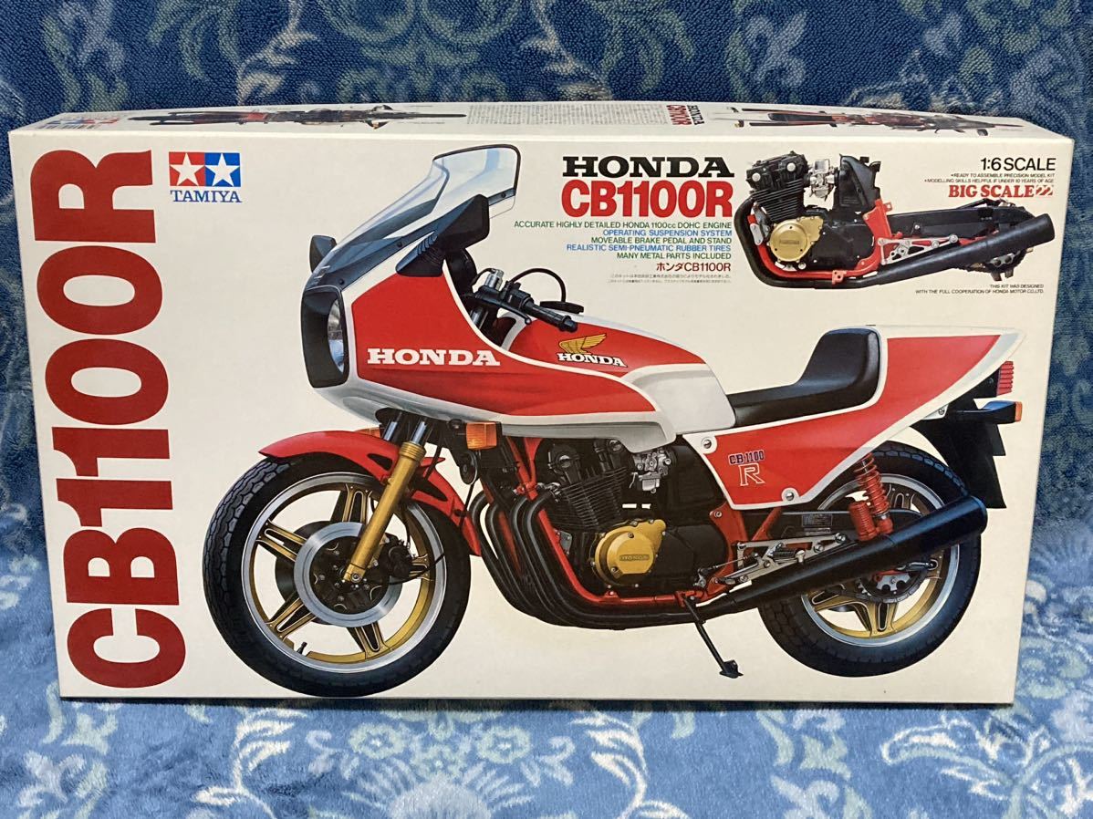 即決 タミヤ 1/6 ホンダ Honda CB1100R 未組立て 少難有り TAMIYA ビッグスケール 希少 絶版の画像1