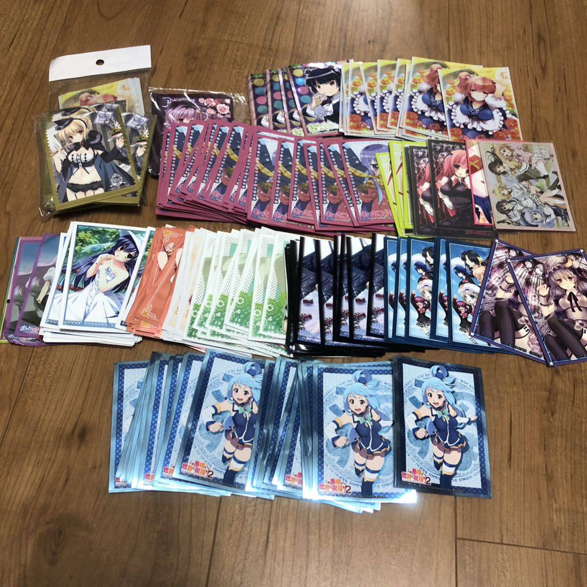 美少女系 キャラスリーブ カードスリーブ 中古品 まとめ売り 美少女系 キャラスリーブ カードスリーブ 中古品 まとめ売り