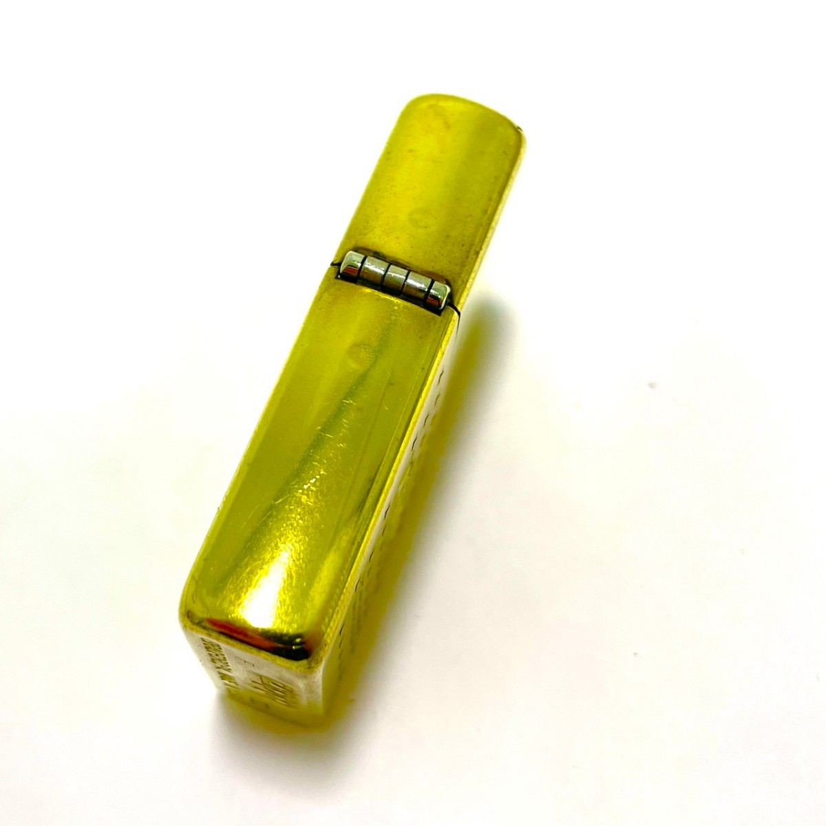 ZIPPO　ジッポー ジッポ 　SOLID BRASS ソリッドブラス　オイルライター 喫煙具 ゴールドカラー_画像5