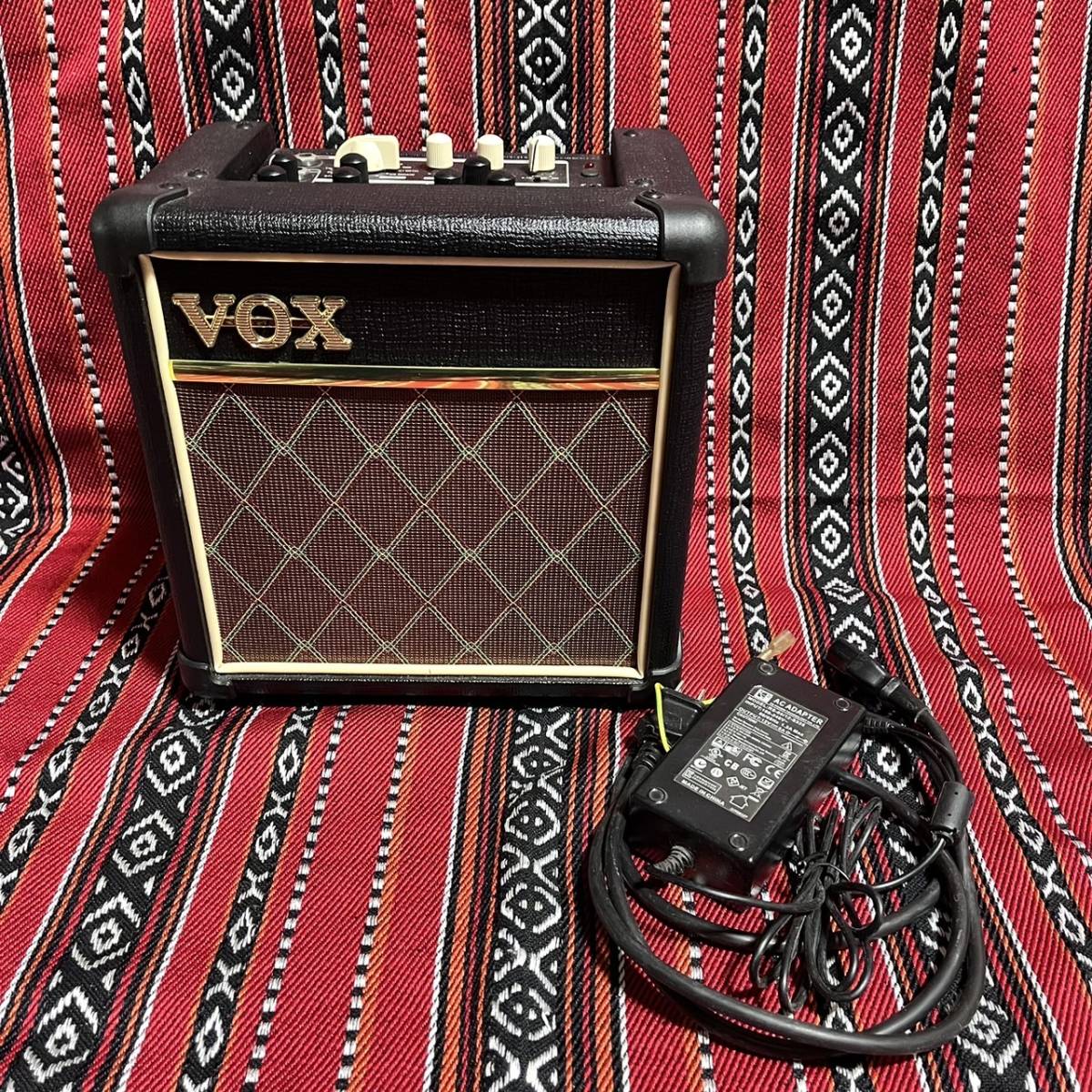 VOX MINI5 Rhythm エレキギター用モデリングアンプ リズムボックス内蔵 電池駆動可能 パワーコントロール付き ボックス　アンプ_画像1