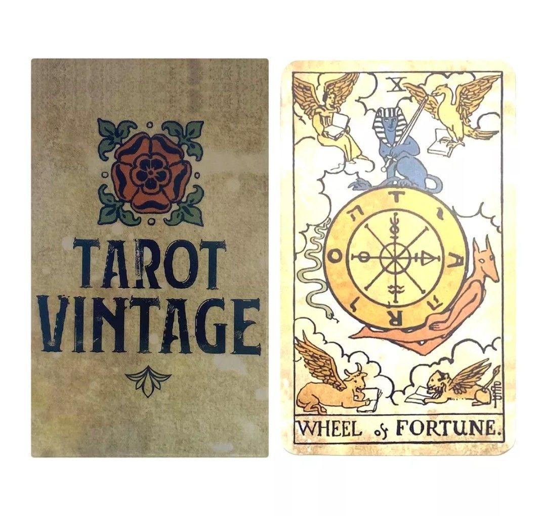 [ new goods unused ] Vintage tarot card wonderful texture (fabric). card 