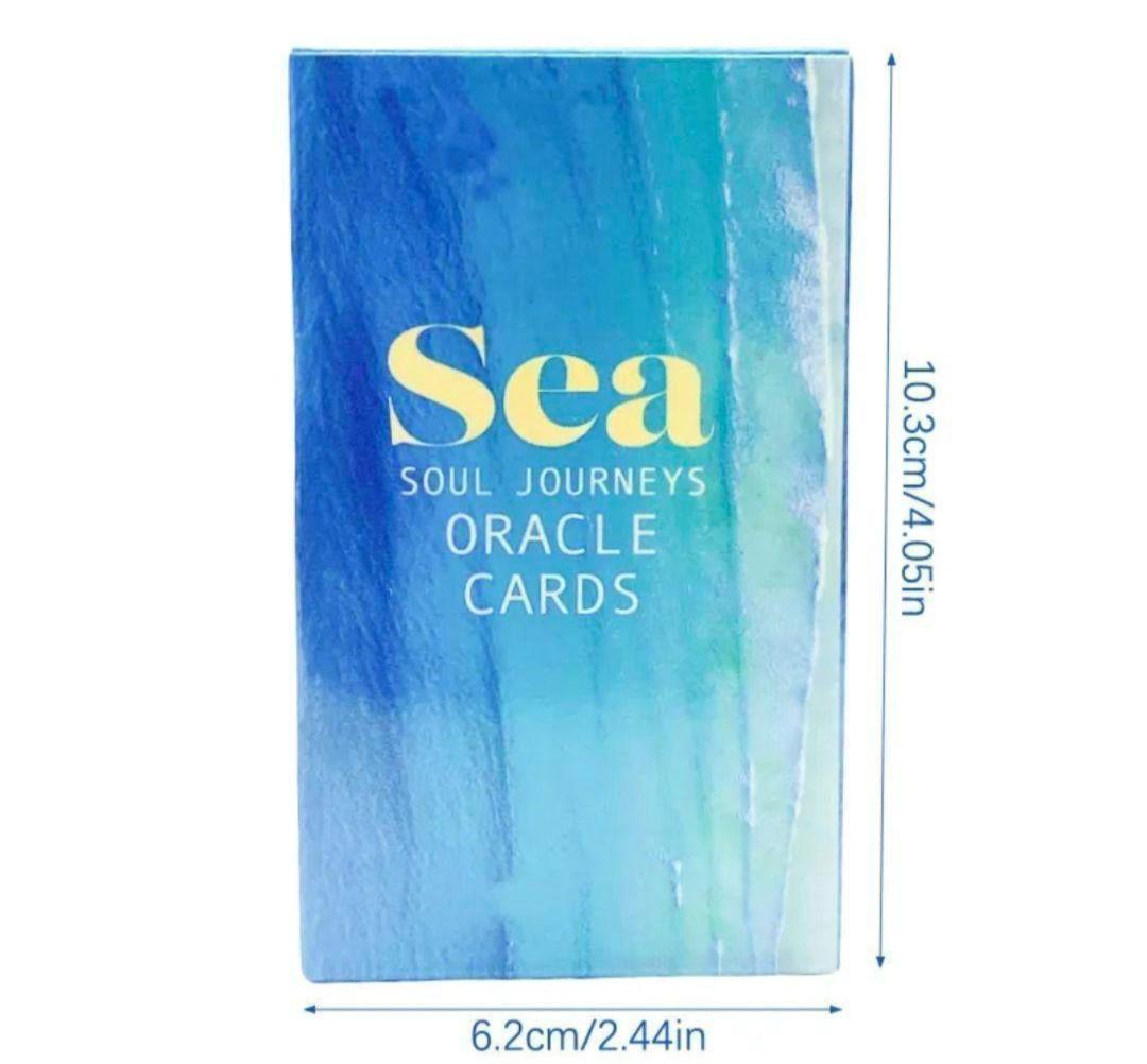 【新品未使用】海の世界オラクルカード　鮮やかな南国の海を彷彿させるカード_画像6