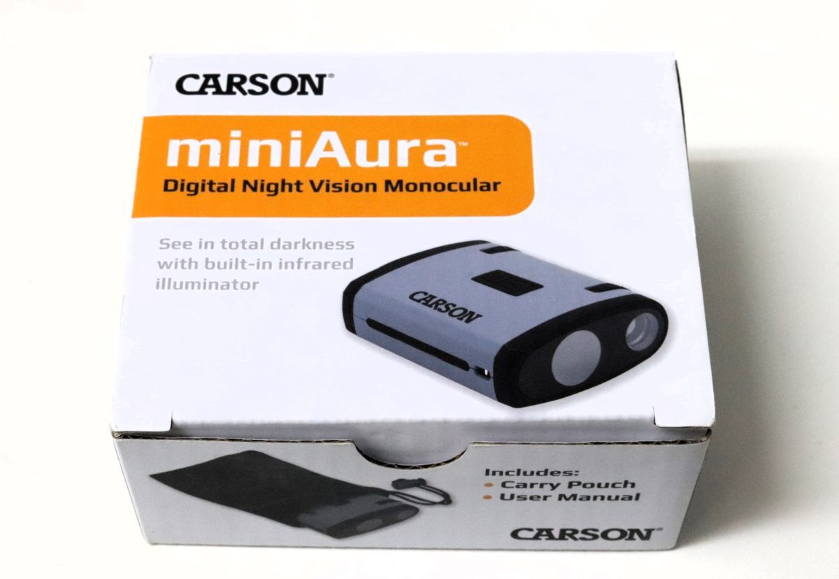 Carson car sonminiAura Mini *o-la digital night vision monocle infra-red rays night vision scope light weight camp . raw observation mackerel ge- *5652-3