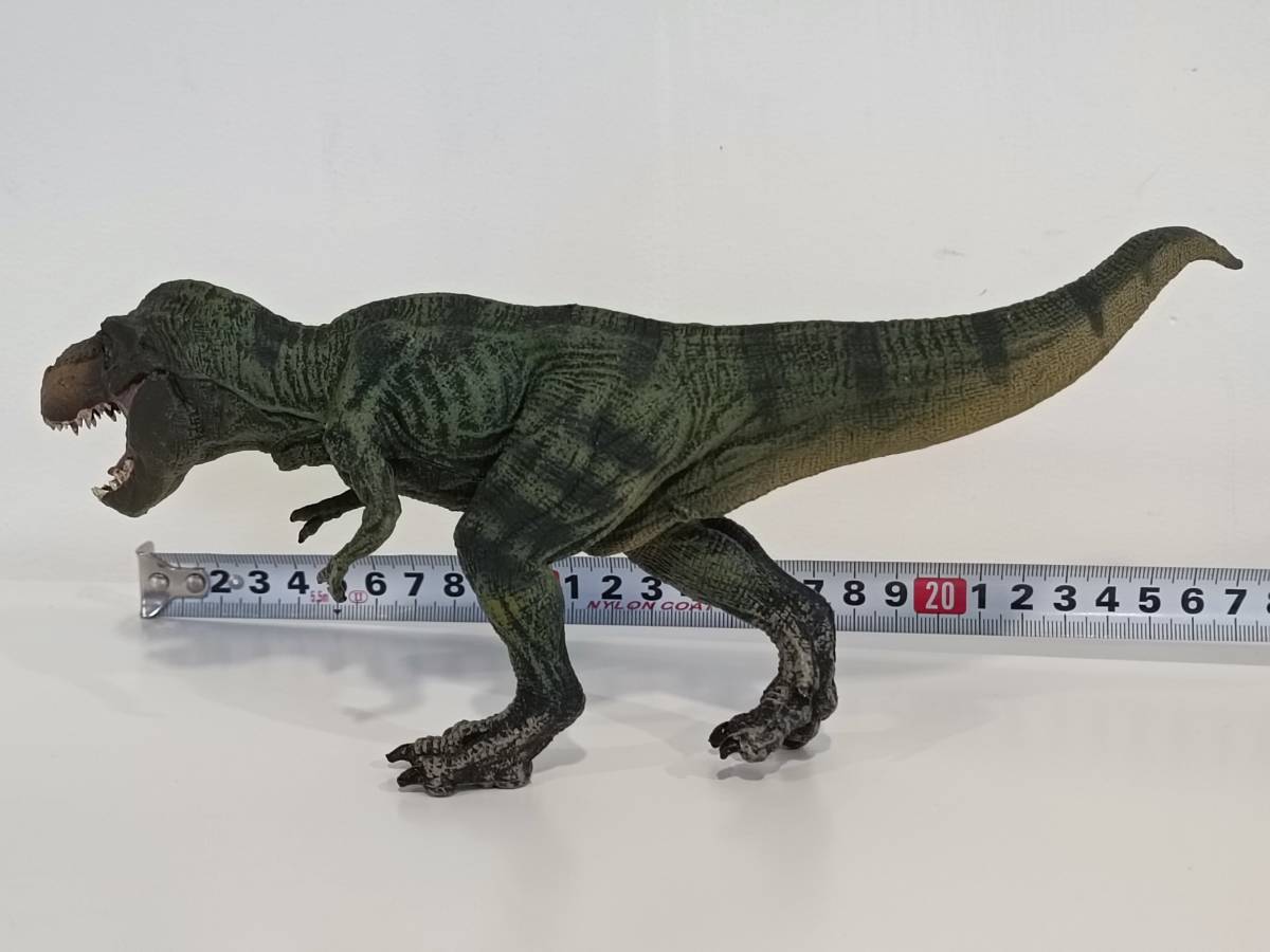 【美品】 DINOSAUR WORLD Play Set 恐竜 リアル フィギュア / アロサウルス Tレックス など ４体セット