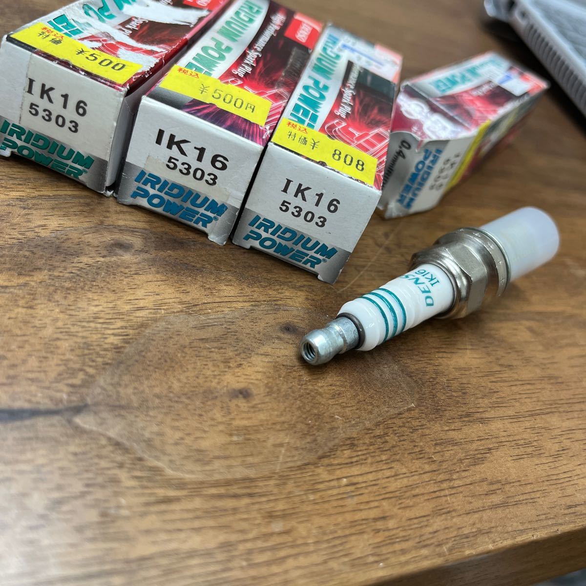 MB-1921★クリックポスト(全国一律送料185円) DENSO デンソー High Performance Spark Plug スパークプラグ IK16 5303 ×4本セット M-2/②_画像4