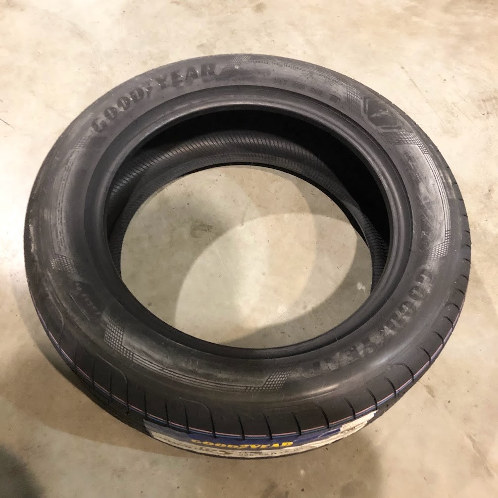 収納袋付 送料別 新品 4本セット (MP0239.8) 225/55R17 97Y GOODYEAR EAG F1 ASY5 FP 2020年以降製造 225/55/17 夏タイヤ_画像3