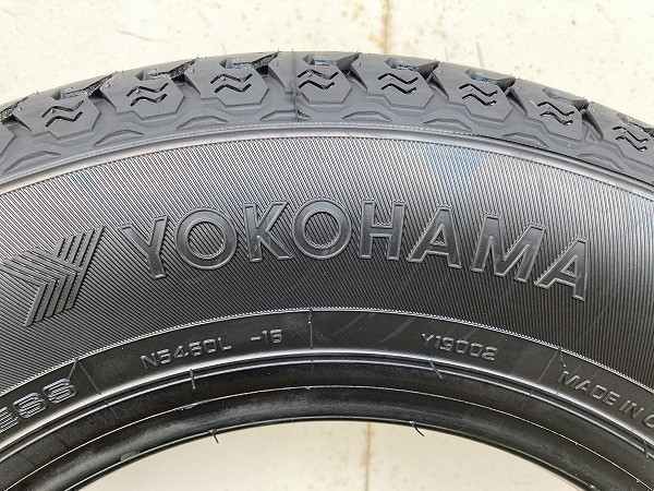 収納袋付 送料無料 新品 4本セット (MH0001.8) 145/80R12 80/78N LT YOKOHAMA SUPER VAN Y356 夏タイヤ 2023年 軽トラ 軽バン 145/80/12_画像3