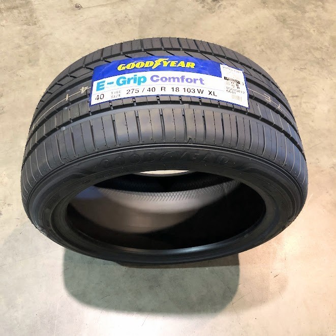 収納袋付 送料無料 新品 2本セット (MP0115.8) 275/40R18 103W GOODYEAR EFG COMFORT XL FP 2020年以降製造 屋内保管 275/40/18 夏タイヤ_画像1