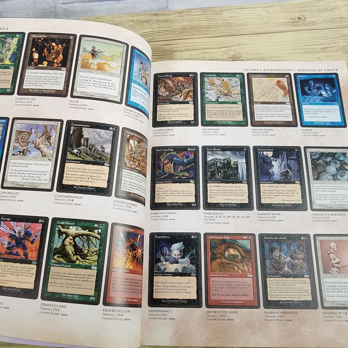 TCG関連[英語版マジック：ザ・ギャザリング 公式カードガイド 4 Magic:The Gathering Official Encyclopedia VOLUME 4] 1997年【送料180円_画像9