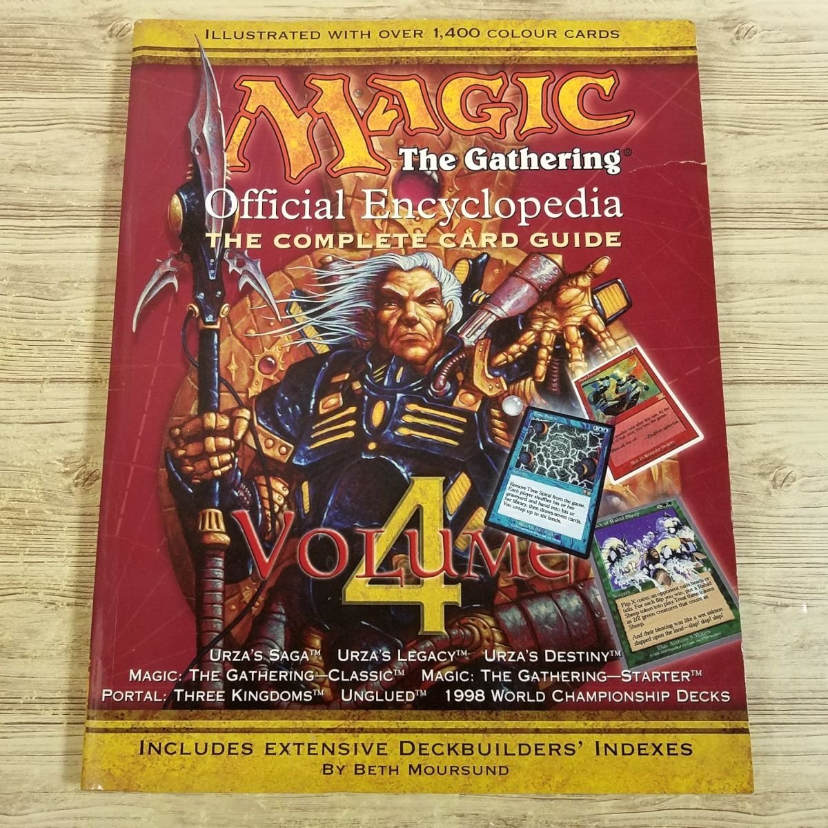 TCG関連[英語版マジック：ザ・ギャザリング 公式カードガイド 4 Magic:The Gathering Official Encyclopedia VOLUME 4] 1997年【送料180円_画像1