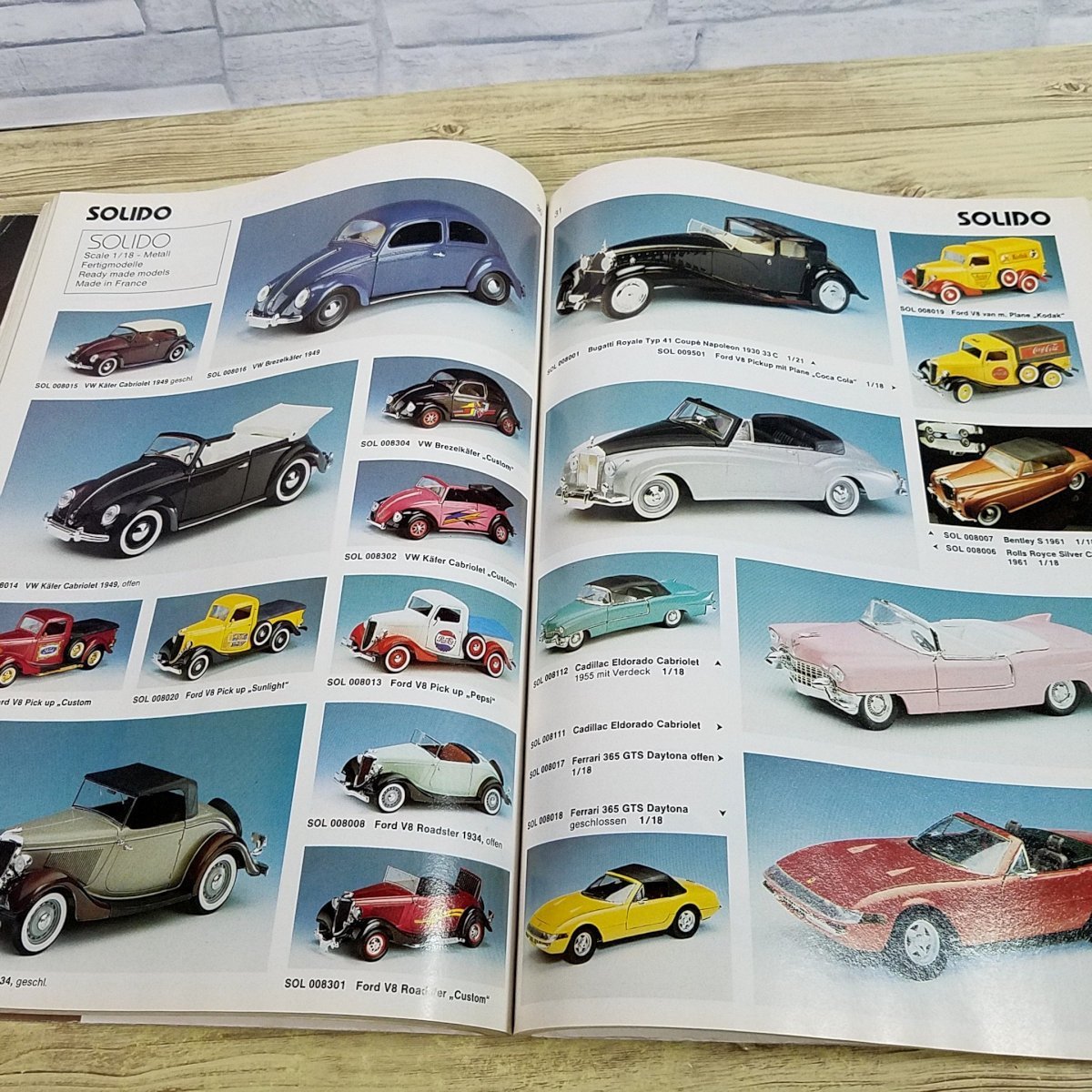 おもちゃ関連[ダンハウゼン・カタログ 1992 danhausen’s world modelcar book ’92] ミニカー 自動車模型【送料180円】_画像9
