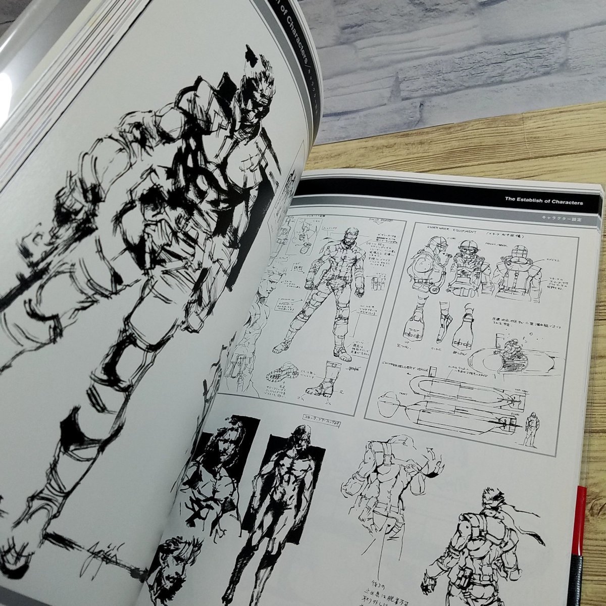 ゲーム関連[THE ART OF METAL GEAR SOLID 新川洋司画集(初版 ゲーム関連[THE ART OF METAL GEAR SOLID 新川洋司画集(初版