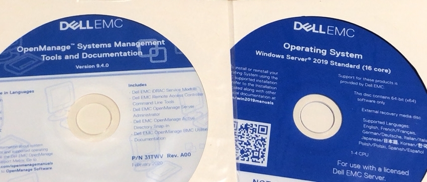 DELL Windows Server 2019 Standard (16 core) 64bit 再インストールDVD Systems Management Toolsの画像2