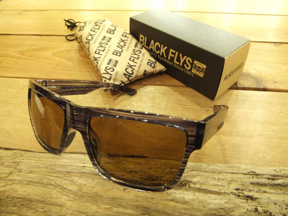  Black Fly regular shop polarizing lens .Y3,000 and more discount & free shipping! [FLY SCRAMBLER] sunglasses new goods! BF1196-07