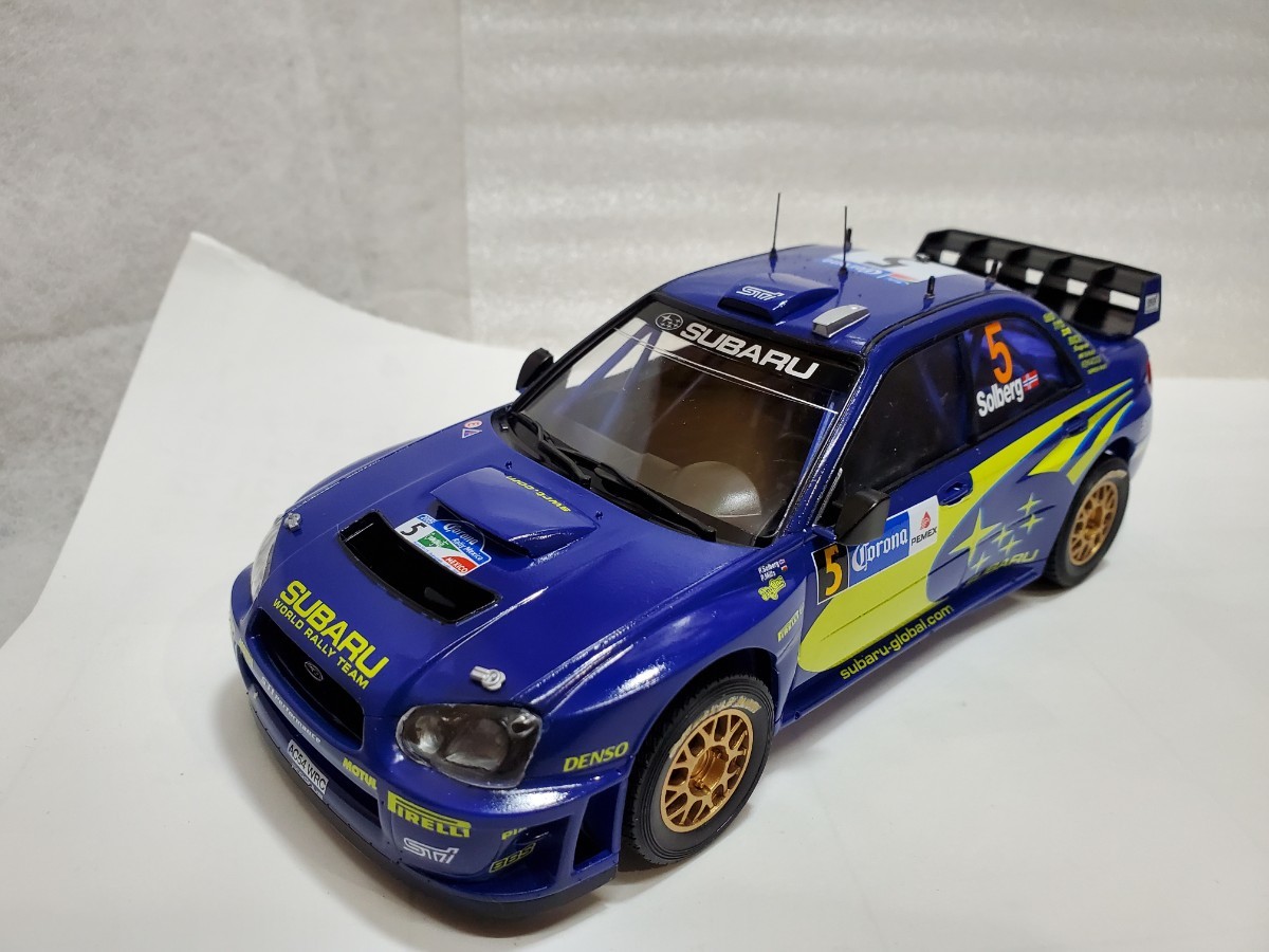 ハセガワ1/24 インプレッサ 2005 メキシコ 自作品の画像3