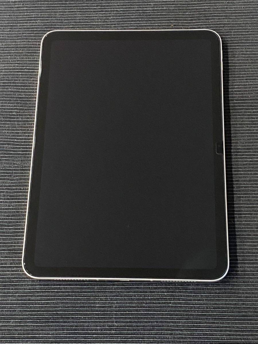 iPad 10.9インチ 第10世代[256GB] セルラー SIMフリー シルバ ー 美品の画像3