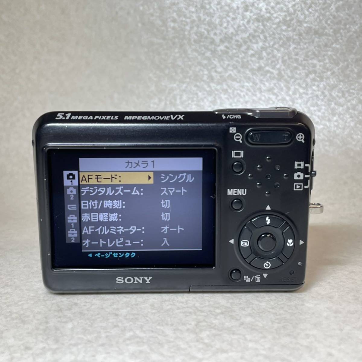 W5-2）SONY ソニー　Cyber-shot DSC-T3 コンパクトデジタルカメラ （154） _画像7