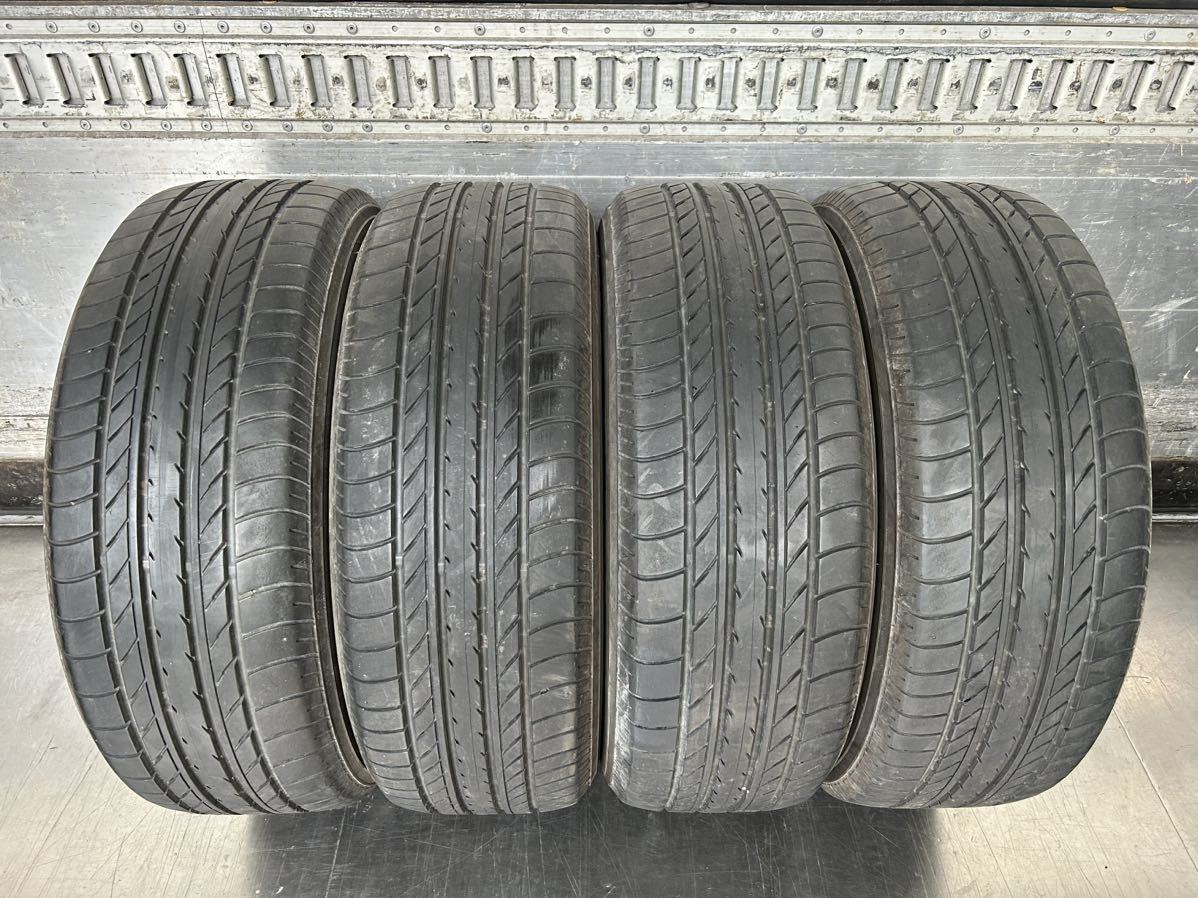 YOKOHAMA 225/60R17 BIUEarth E70 バリ山サマタイヤ4本セット、7.29mm前後_画像1