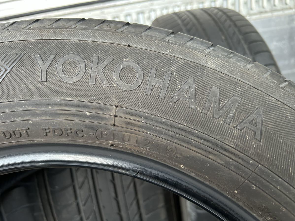 YOKOHAMA 225/60R17 BIUEarth E70 バリ山サマタイヤ4本セット、7.29mm前後_画像5