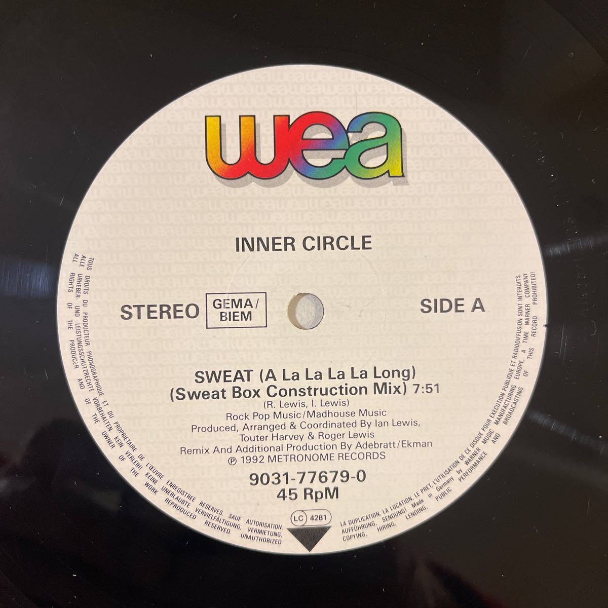 inner circle/sweat(a la la la la long)/レコード/中古/reggae/DJ/CLUBの画像3