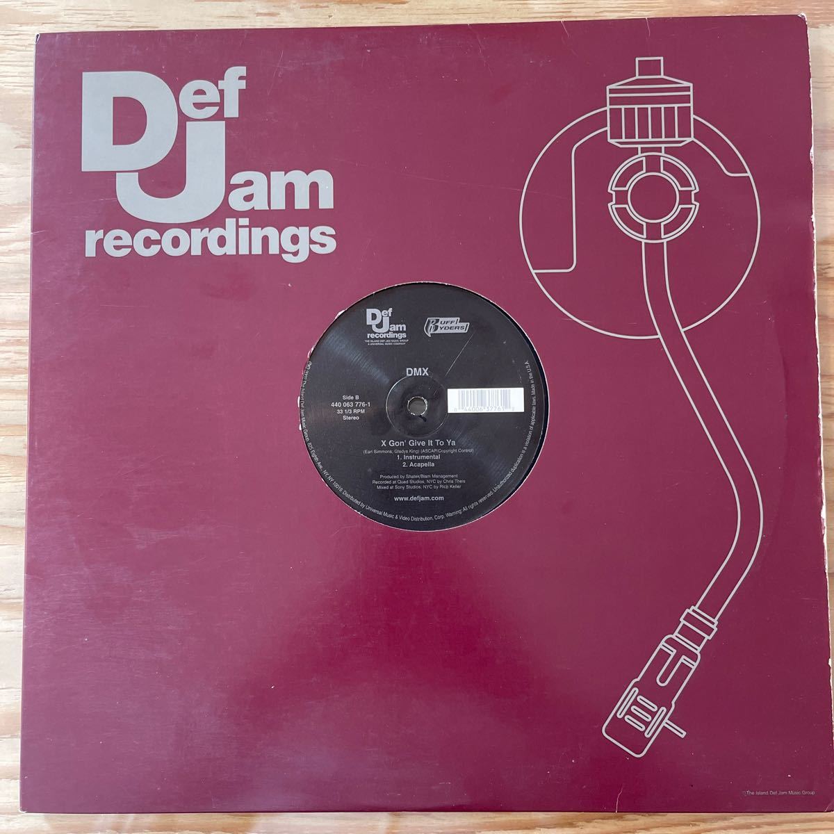 DMX/X Gon' Give It To Ya/レコード/中古/DJ/CLUB/HIPHOP_画像5