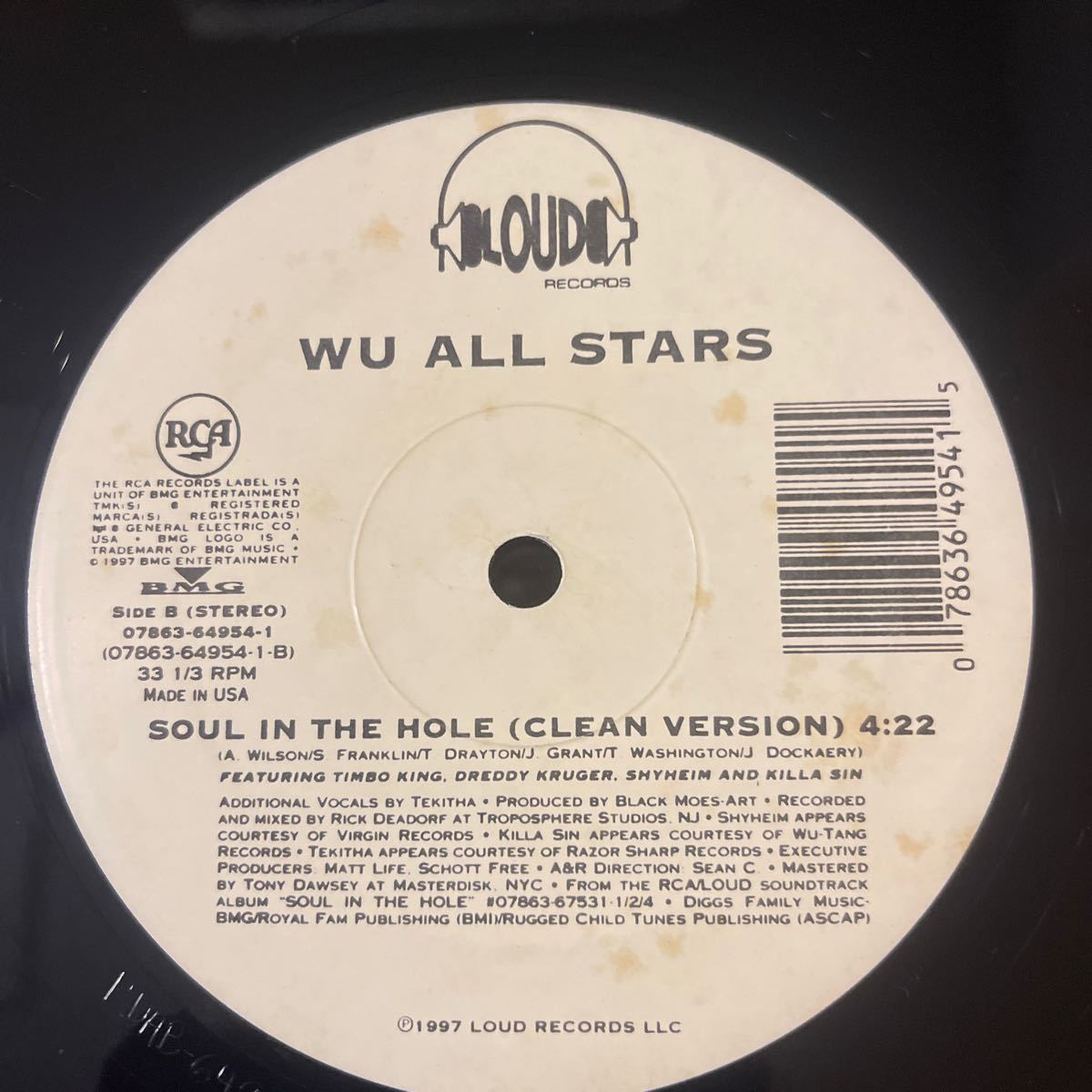 WU ALL STARS /SOUL IN THE HOLE/レコード/中古/DJ/CLUB_画像4