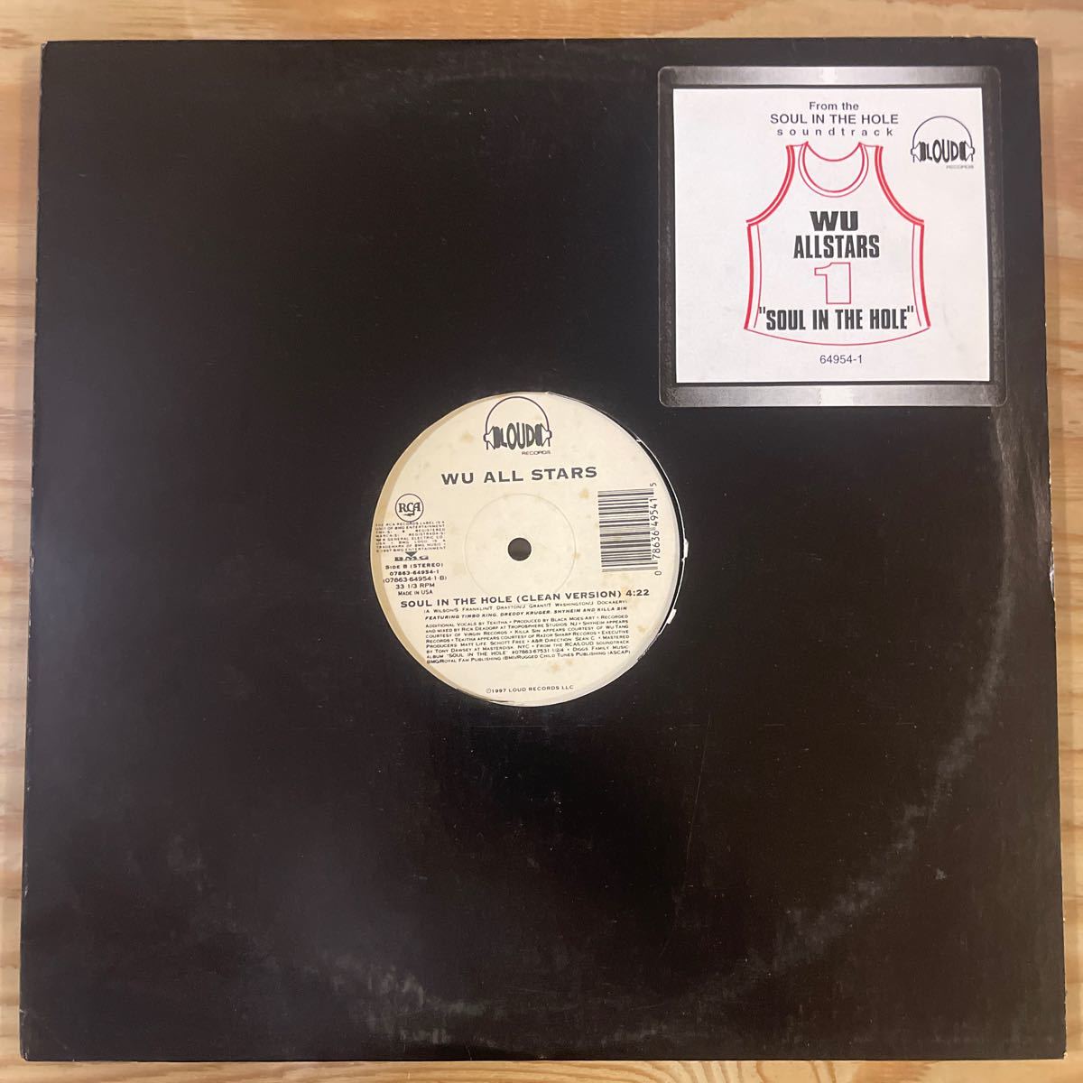 WU ALL STARS /SOUL IN THE HOLE/レコード/中古/DJ/CLUB_画像1