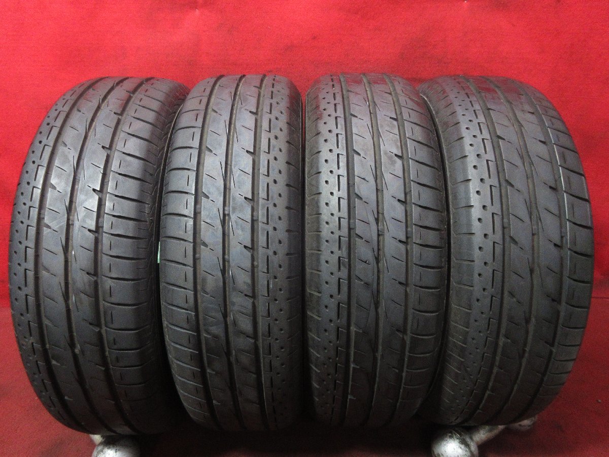 タイヤ 4本 205/65R15 ブリジストン エコピア ECOPIA EX20 RV ミニバン ワンボックス ステーションワゴン バリ山 溝アリ 送料無料★14672_画像1