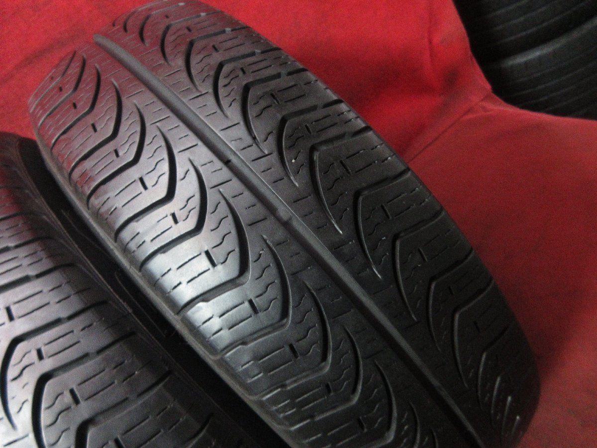 タイヤ 4本 P 185/65R15 ピレリ PIRELLI P4 FOUR SEASONS MO オールシーズン用 バリ山 溝アリ 送料無料★14667_画像7