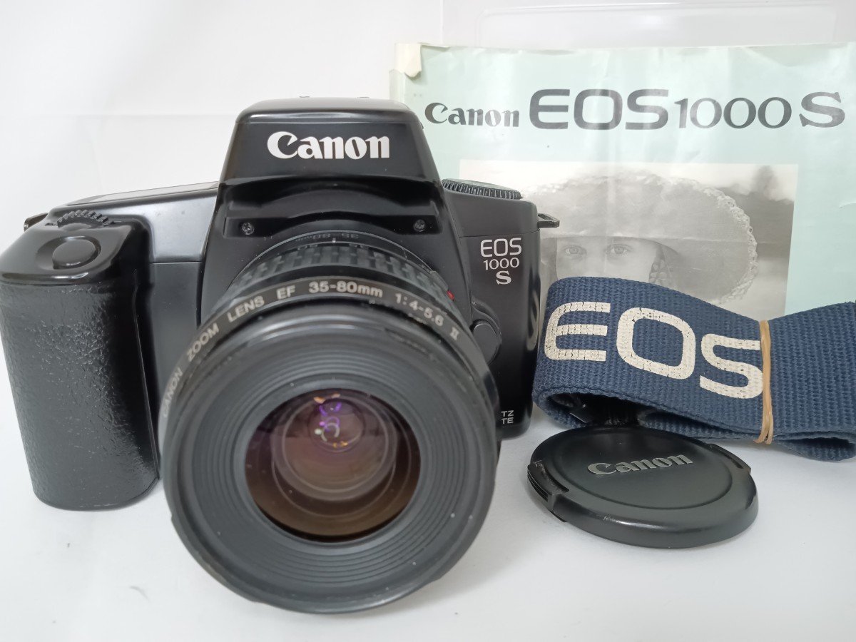 Canon キャノン EOS 1000S 一眼レフ フィルムカメラ EF 35-80mm f/4-5.6 II O5の画像1