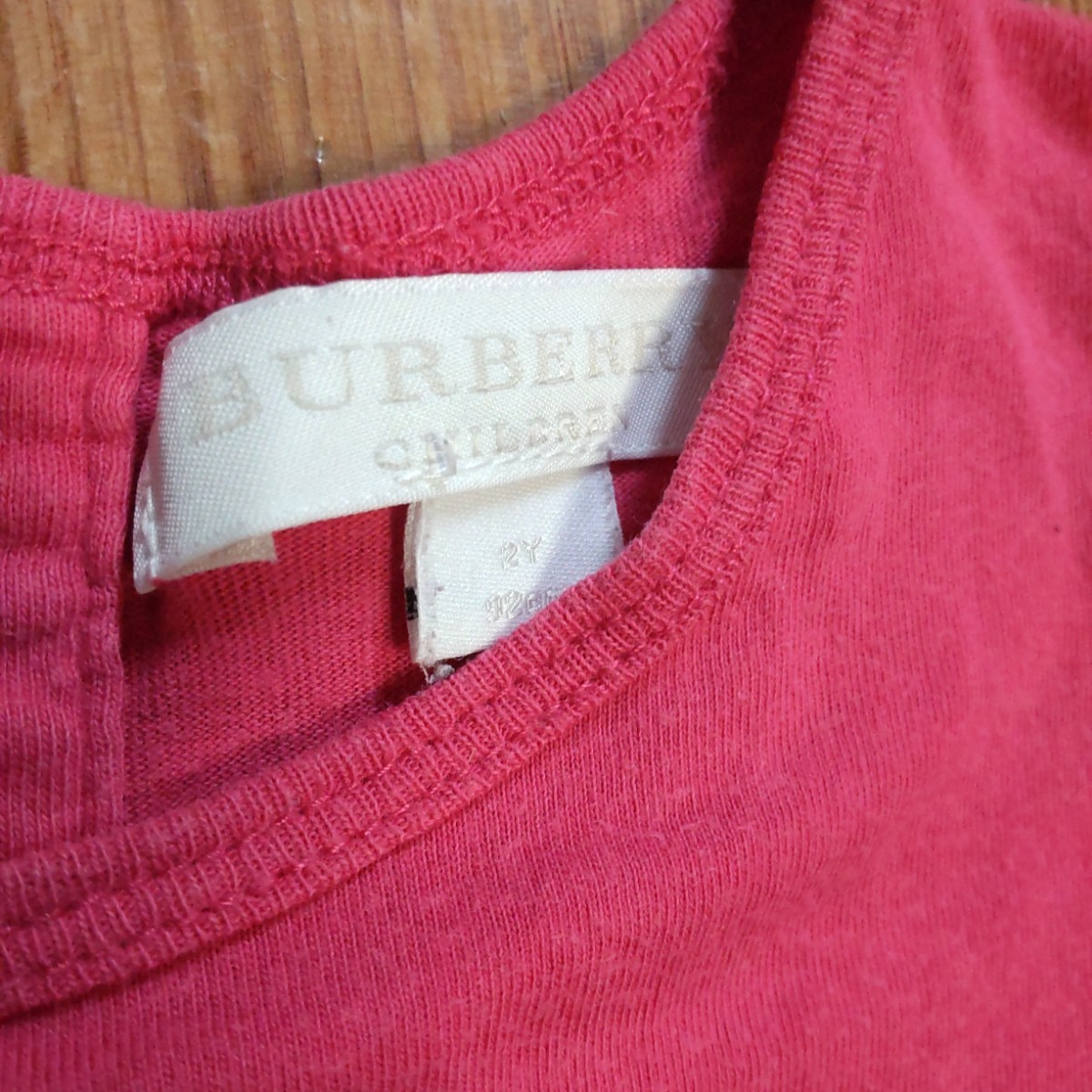 BURBERRY バーバリー 半袖 トップス Tシャツ 90 可愛い_画像2