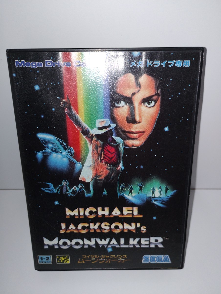 セガ メガドライブ マイケルジャクソンズ ムーンウォーカー MICHAEL JACKSON's MOON WALKER G-4028 MD MCD SEGA【動作確認済】_画像1