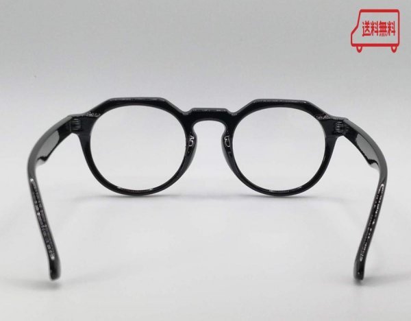 [ Vintage * design glasses ] Crown punt no lenses fashionable eyeglasses retro Vintage French black black retro Showa era PC glasses reissue 2