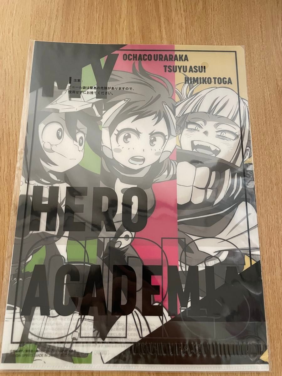 僕のヒーローアカデミア ヒロアカ 一番くじ 意志  クリアファイル G賞 まとめ売り 爆豪勝己 轟焦凍 麗日お茶子 蛙吹梅雨 トガ
