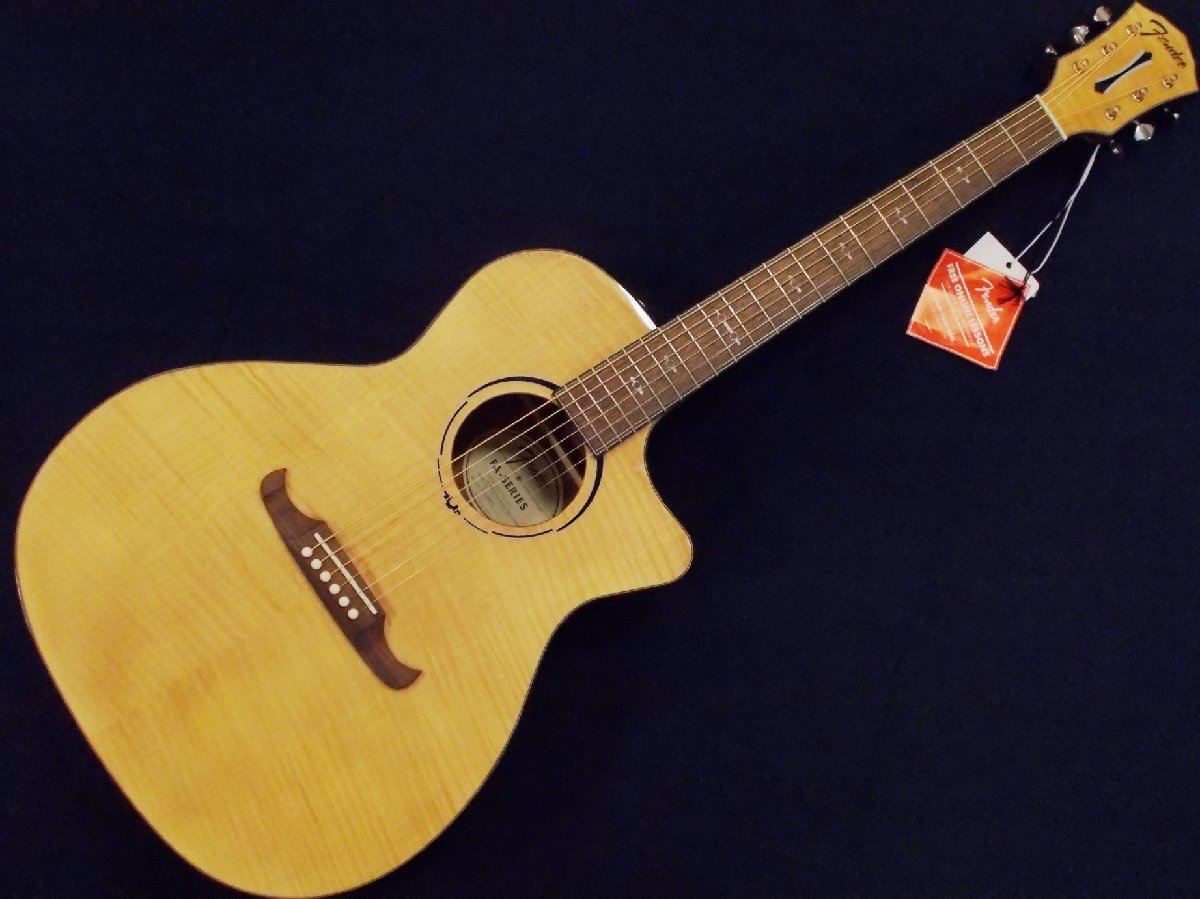 アウトレット特価 Fender FA-345CE Auditorium Walnut Fingerboard Natural フェンダー エレアコ_画像2