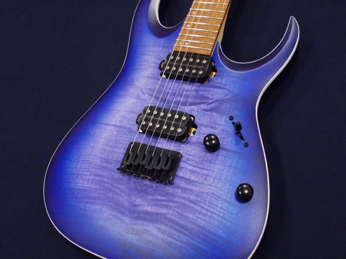 アウトレット特価 Ibanez RGA42FM-BLF Blue Lagoon Burst Flat アイバニーズ RGAスタンダード