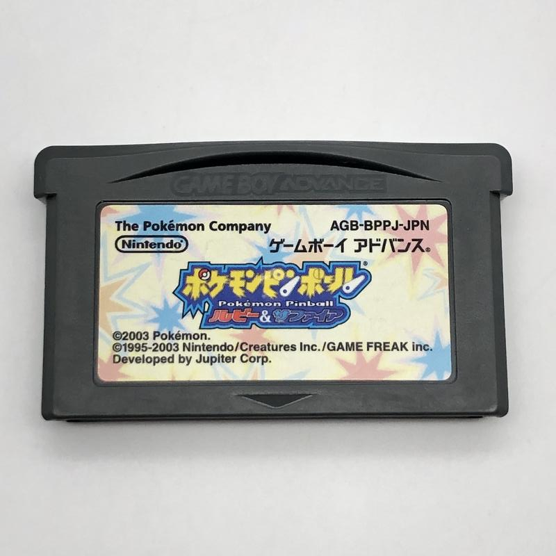 動作品 GBA ポケモンピンボール ルビー&サファイア Pokemon Pinball AGB-BPPJ-JPN GAMEBOY ADVANCE ゲームボーイアドバンス 箱・説なし_画像1