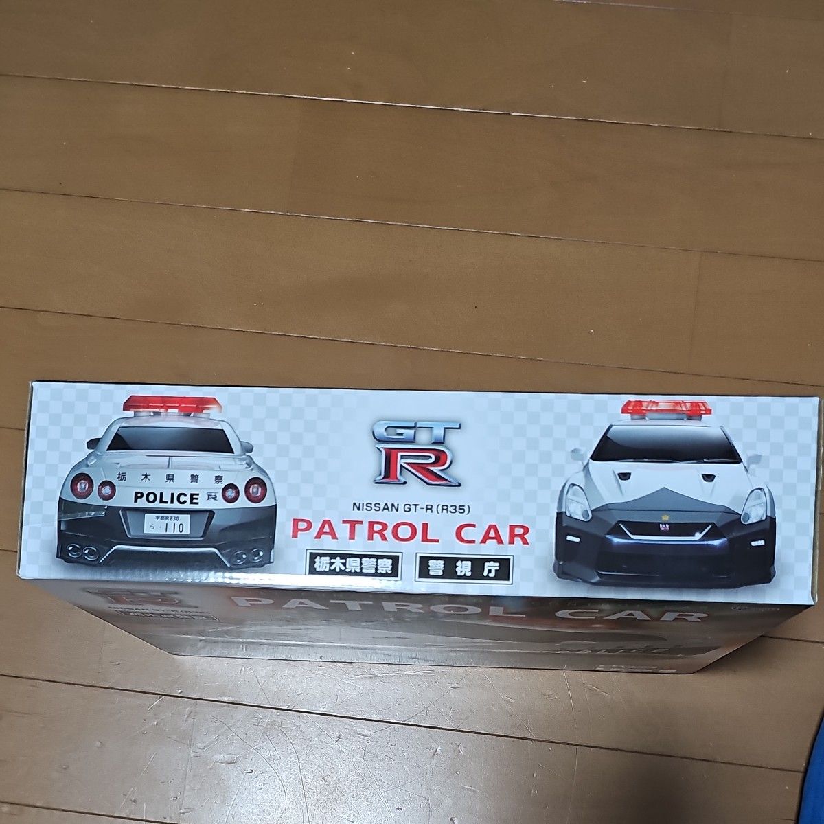 NISSAN GTR(R35)ラジコン PATROL CAR 栃木県警察 警視庁 [AHR3189]  GT-R