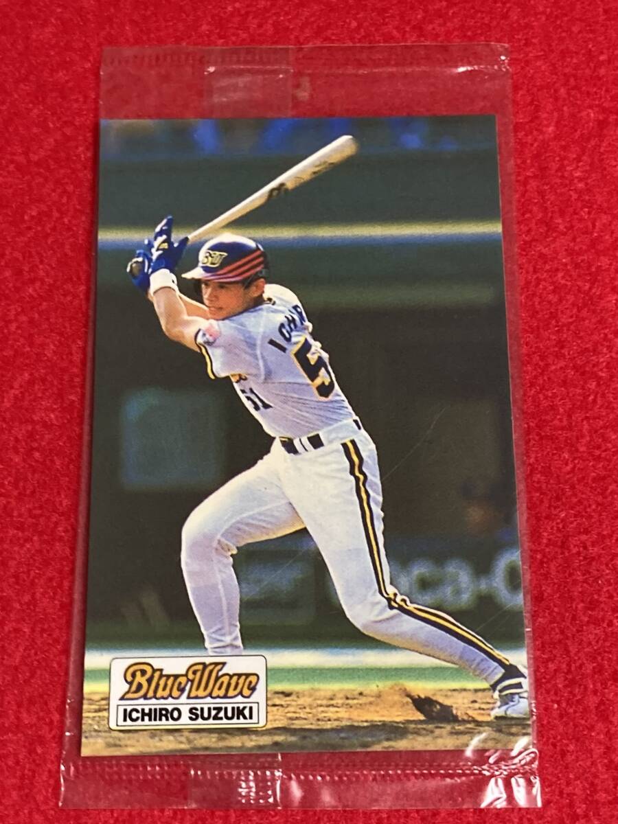 イチロー 1995 BASEBALL CARD No.C-4　カルビー チョコスナック【未開品】　オリックス ブルーウェーブ_画像1