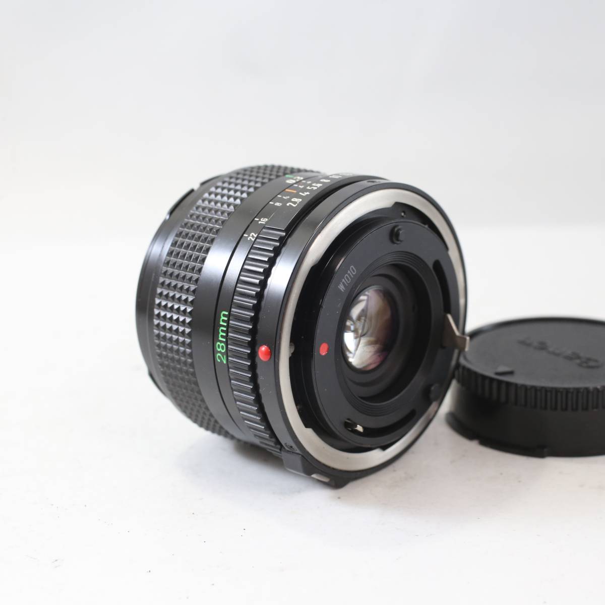 【外観良品】キャノン Canon NEW FD 28mm F2.8 レンズ (同梱OK)S592の画像7