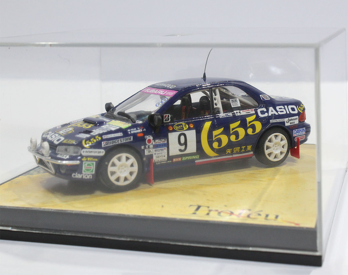 Trofeu トロフュー 620 1/43 ミニカー #9 スバル インプレッサ Casio-Winner gr.N サファリ ラリー 95 Subaru Impreza 自動車模型 ya0917_画像4