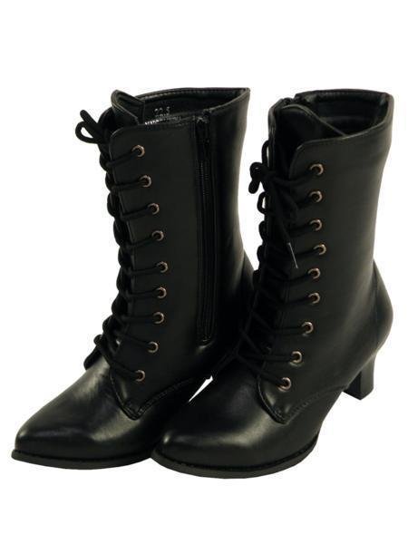 # boots for women # is sickle kama for braided up boots low . heel 5cm black 24.0cm [ rain . snow also OK! graduation ceremony gratitude . black ]